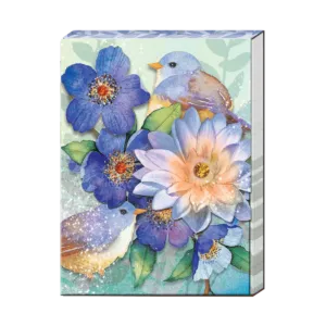 3 x 4 Note Pad  Iconic Lotus Birds  44658