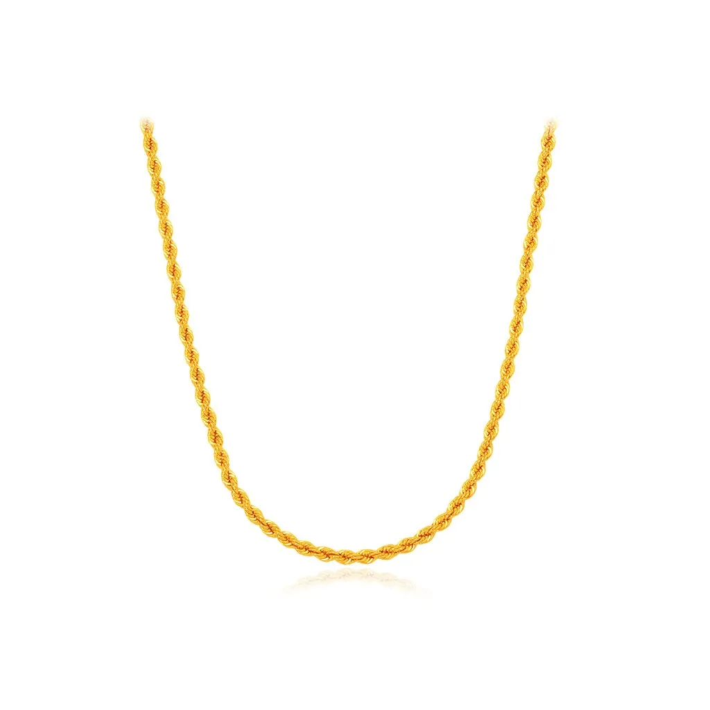 916 Gold Rope Chain (Hollow)