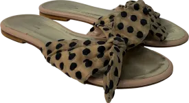 a piedi Brown Awe Polka Dot Shoes UK 5 EU 38 👠