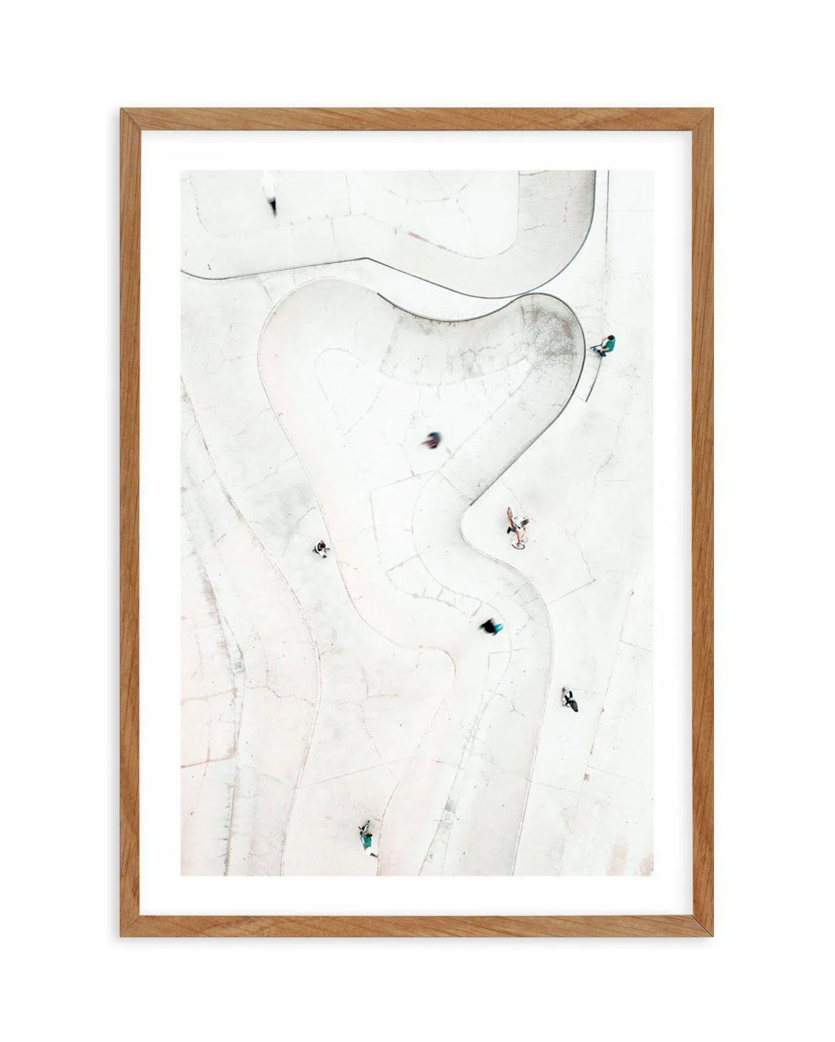 Aerial Skate Park Art Print