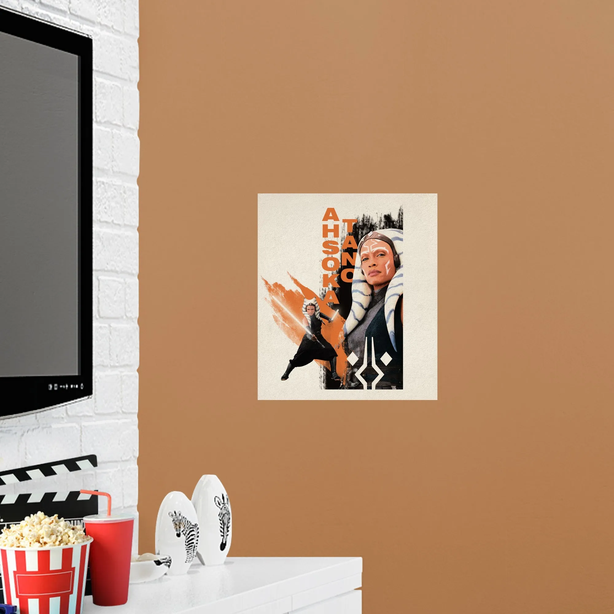 Ahsoka: Ahsoka Tano Ahsoka Tano Poster        - Officially Licensed Star Wars Removable     Adhesive Decal
