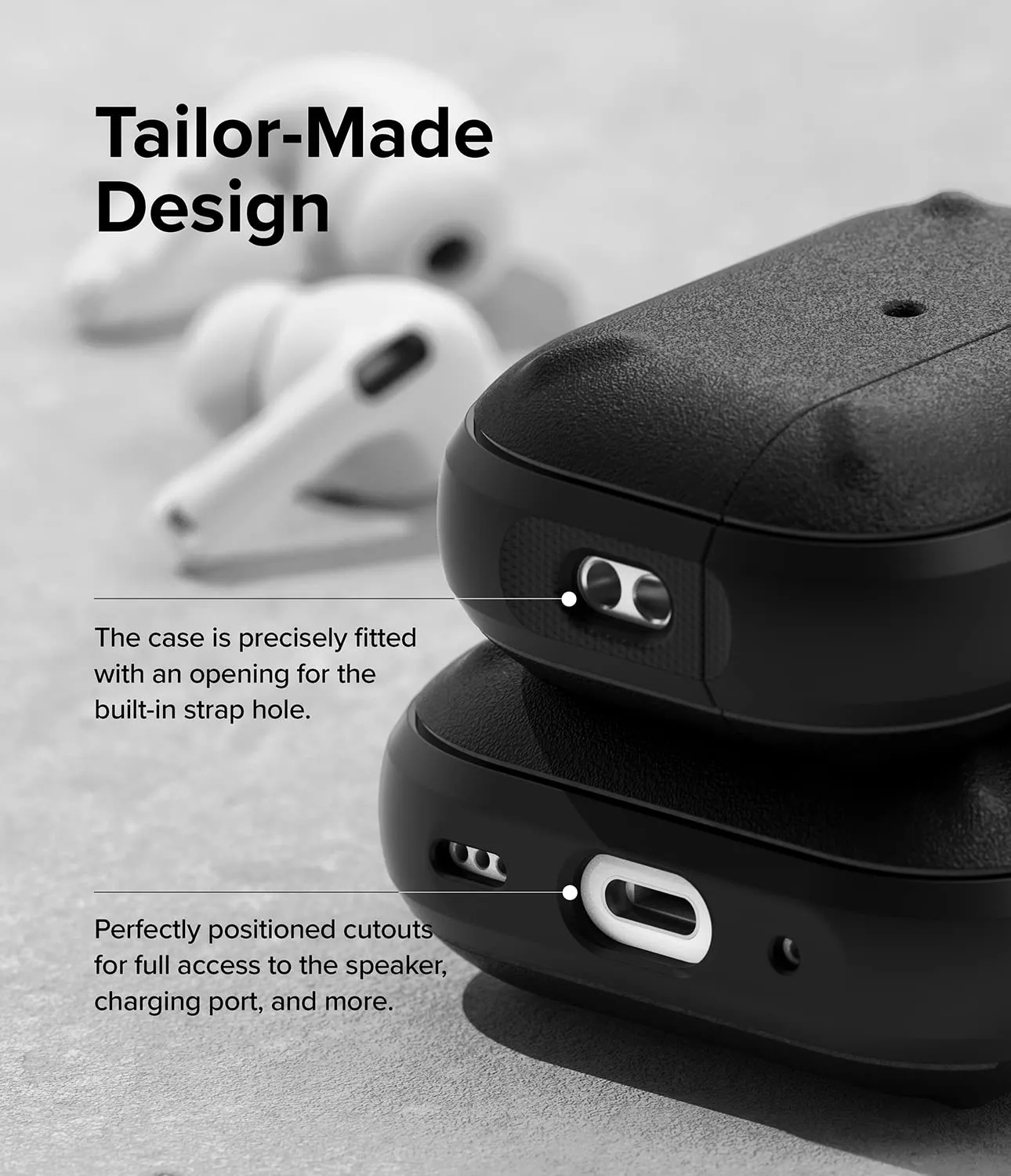 AirPods Pro 2 2nd Generation (2022) Pouch | Onyx Case - Black