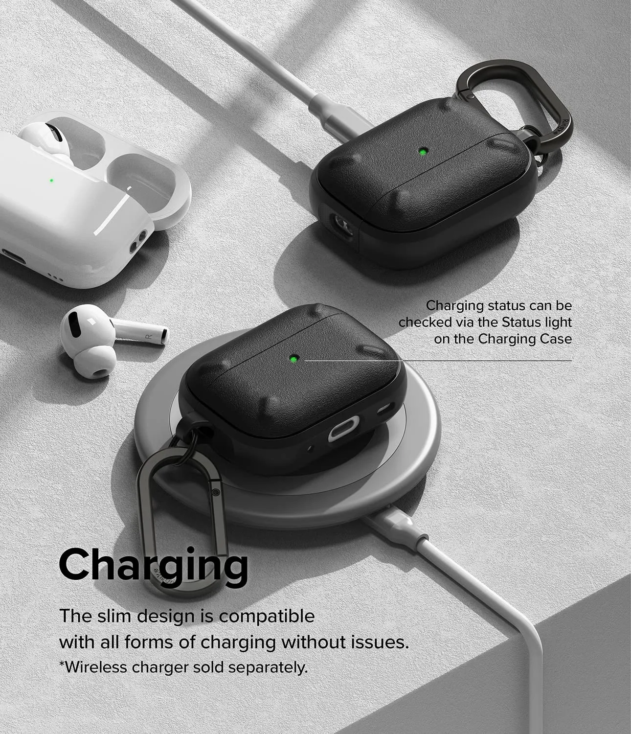 AirPods Pro 2 2nd Generation (2022) Pouch | Onyx Case - Black
