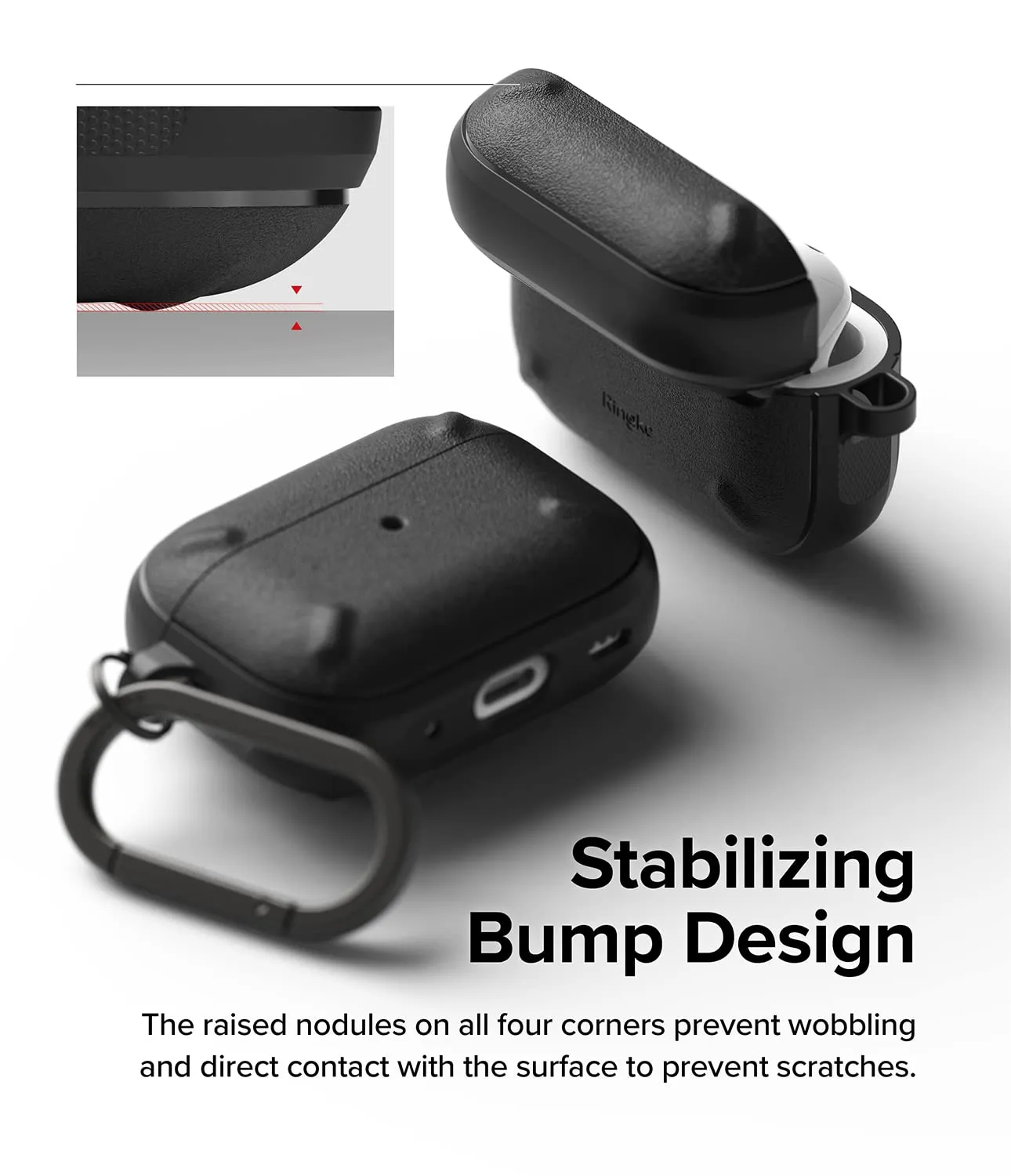 AirPods Pro 2 2nd Generation (2022) Pouch | Onyx Case - Black