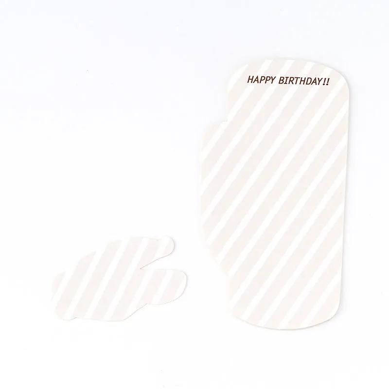 AIUEO "It's my treat" Birthday Postcard Collection