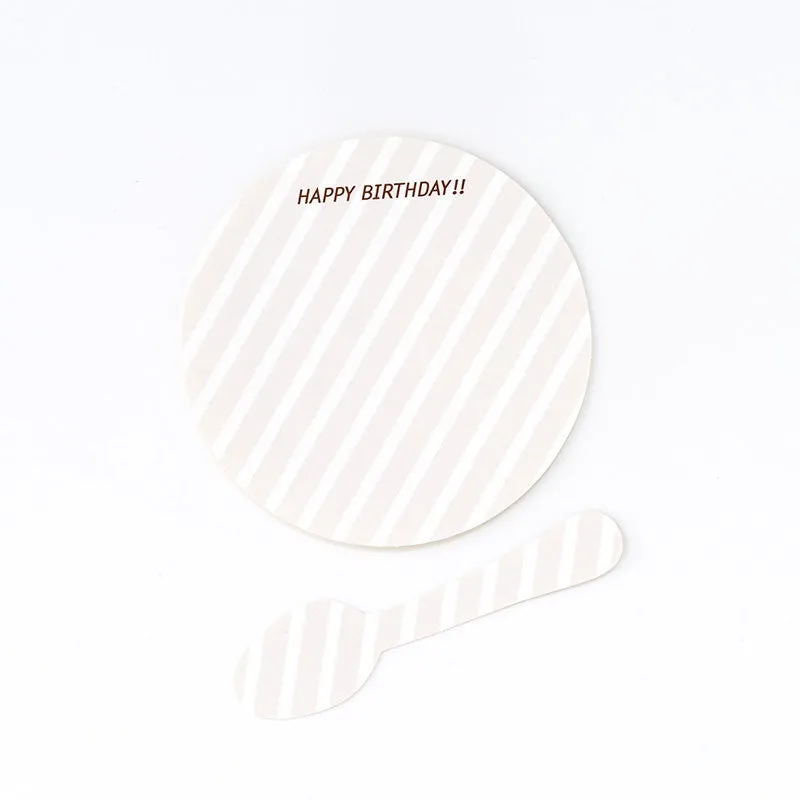 AIUEO "It's my treat" Birthday Postcard Collection