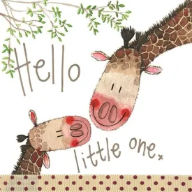 Alex Clark Hello Little One Baby Card