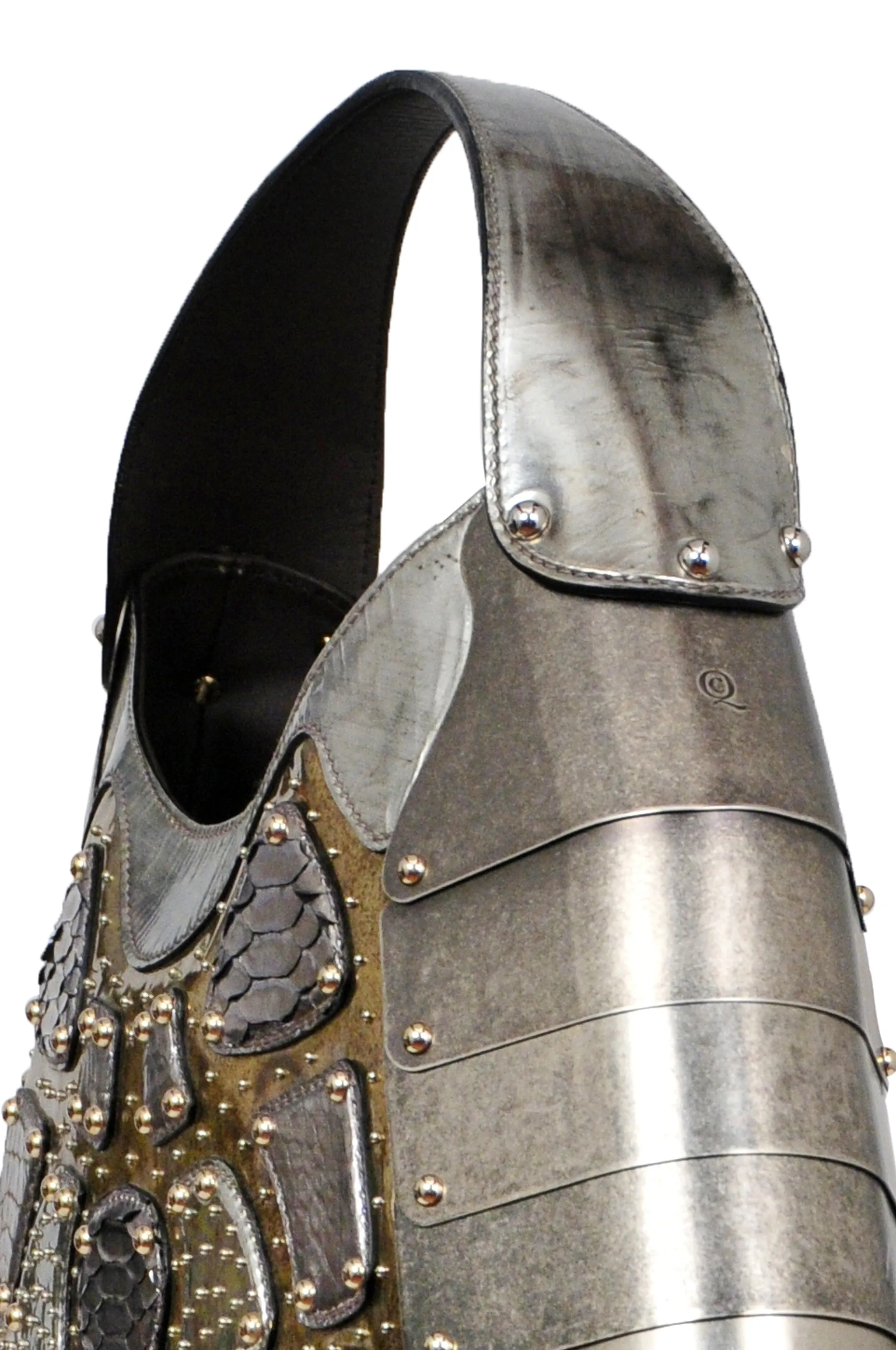 Alexander McQueen 2007 Limited Edition Rare Silver Armor Bag