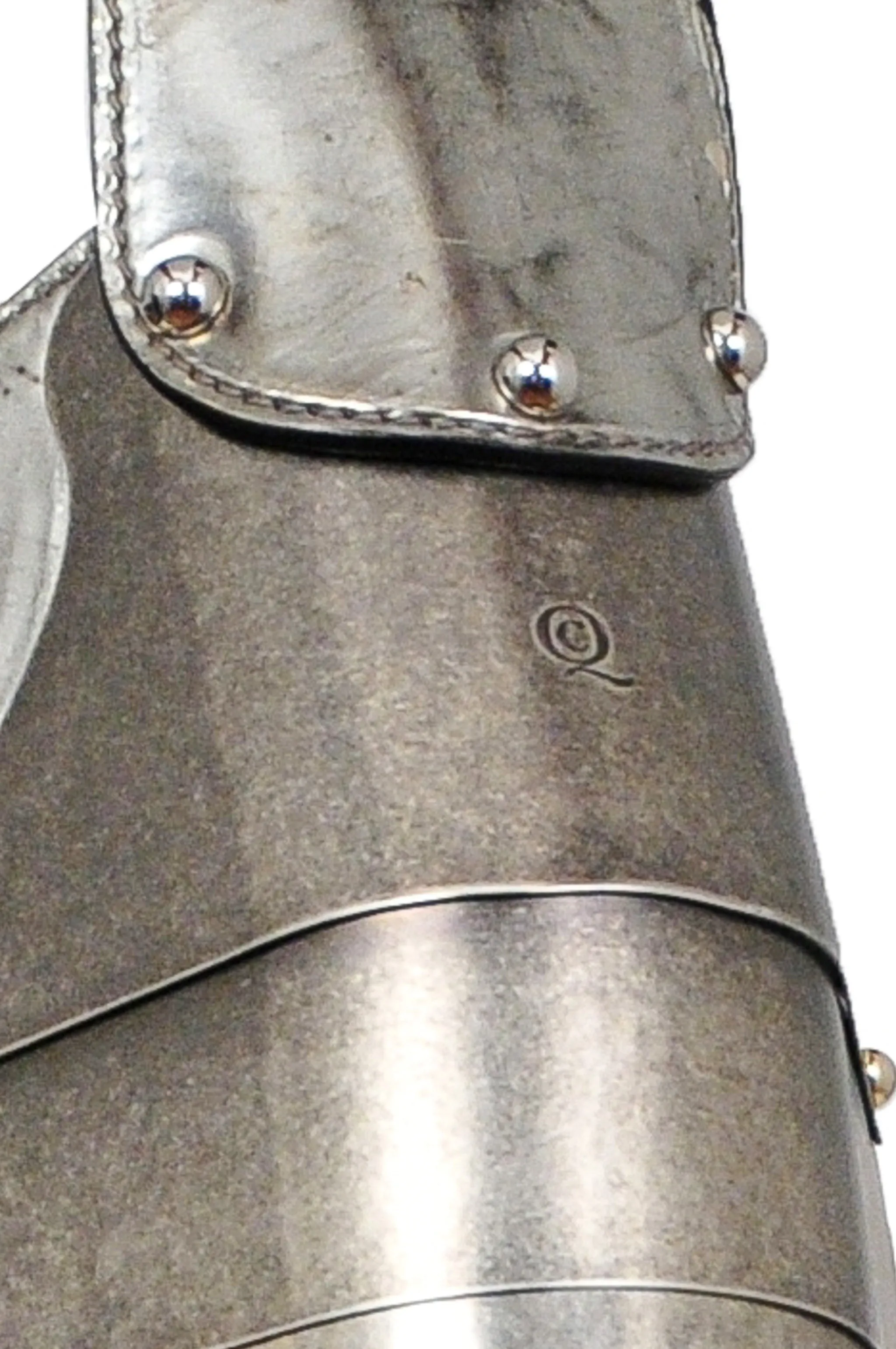 Alexander McQueen 2007 Limited Edition Rare Silver Armor Bag