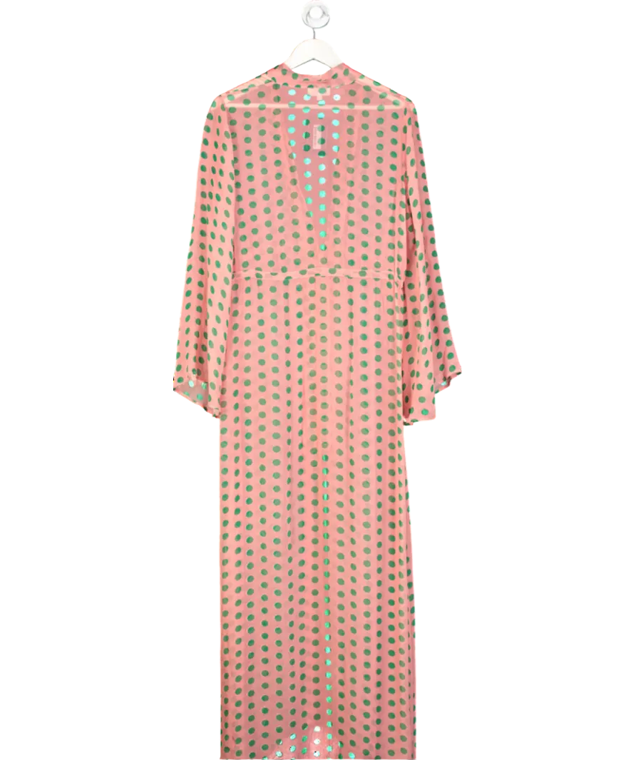 Alexandra Miro Pink Betty Gown Beach Cover Up UK M