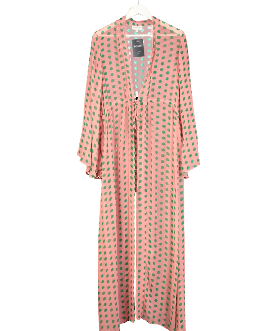 Alexandra Miro Pink Betty Gown Beach Cover Up UK M