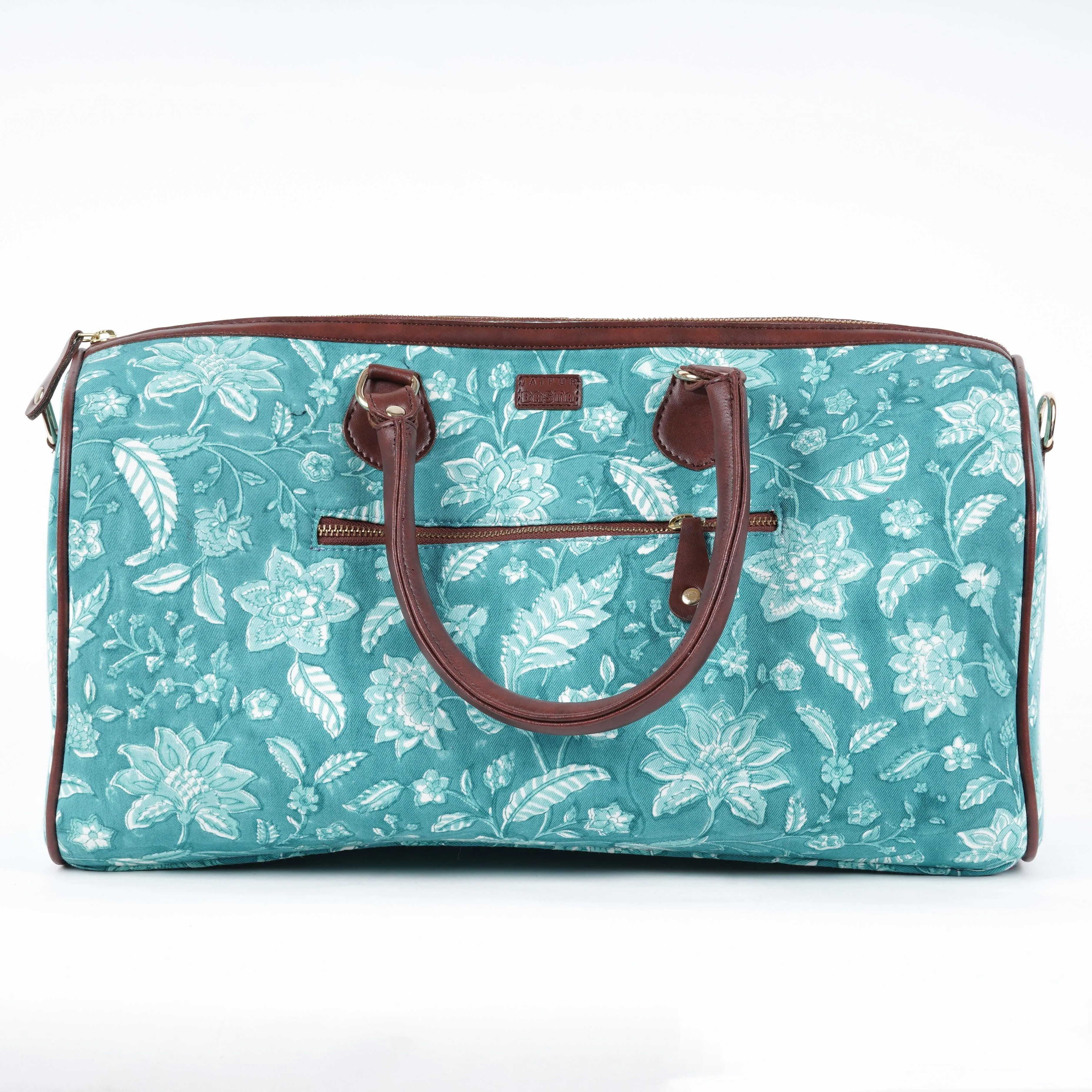 Aqua Blue Weekend Duffle Bag