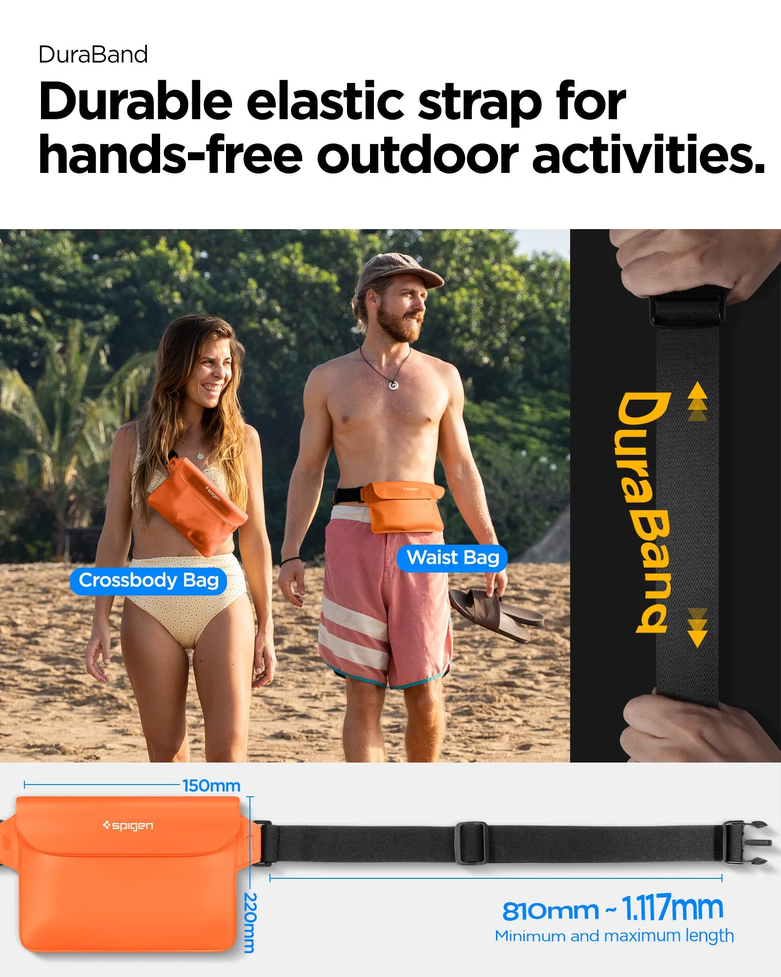 AquaShield Waterproof Waist Bag (2 Pack) | A620