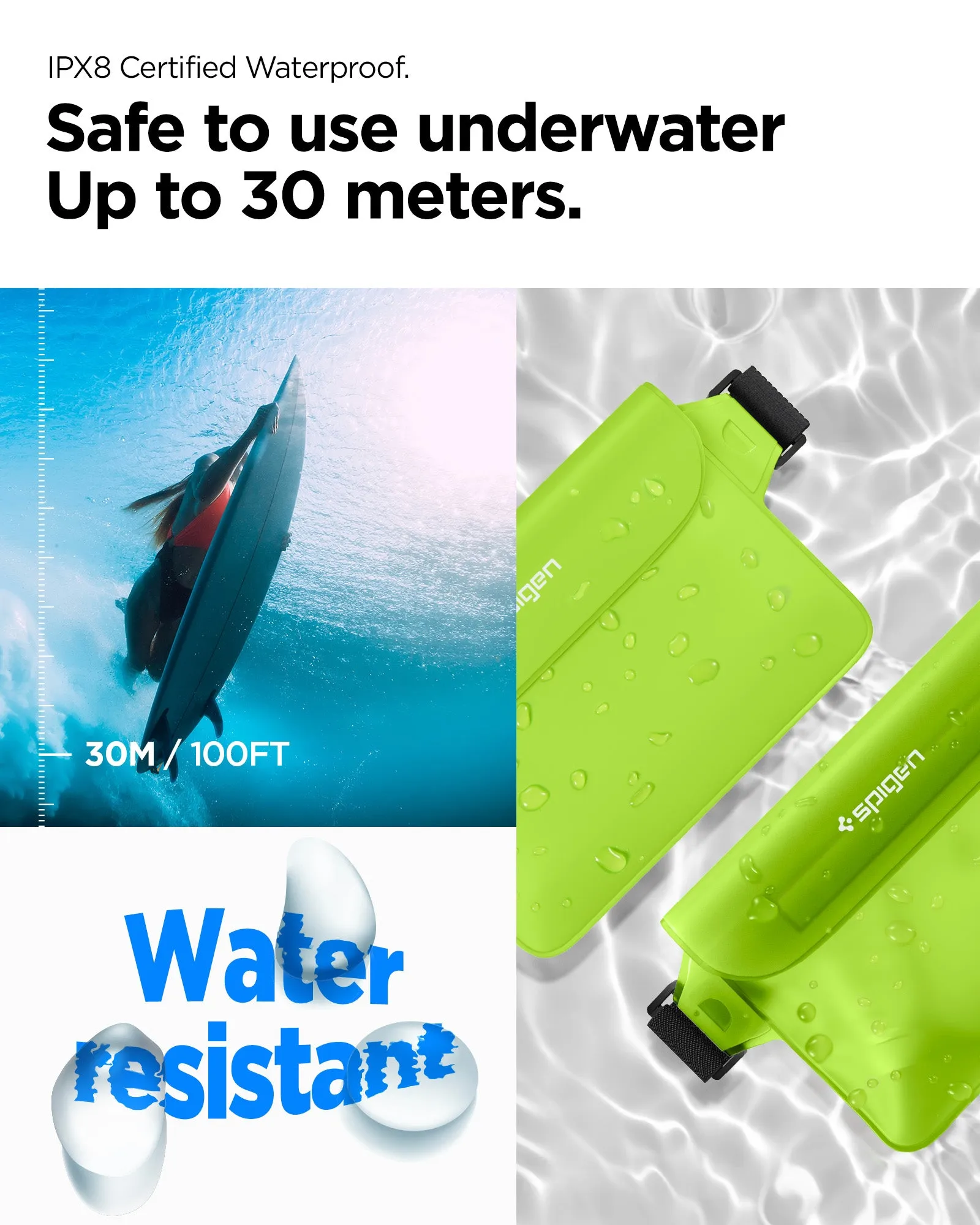 AquaShield Waterproof Waist Bag (2 Pack) | A620