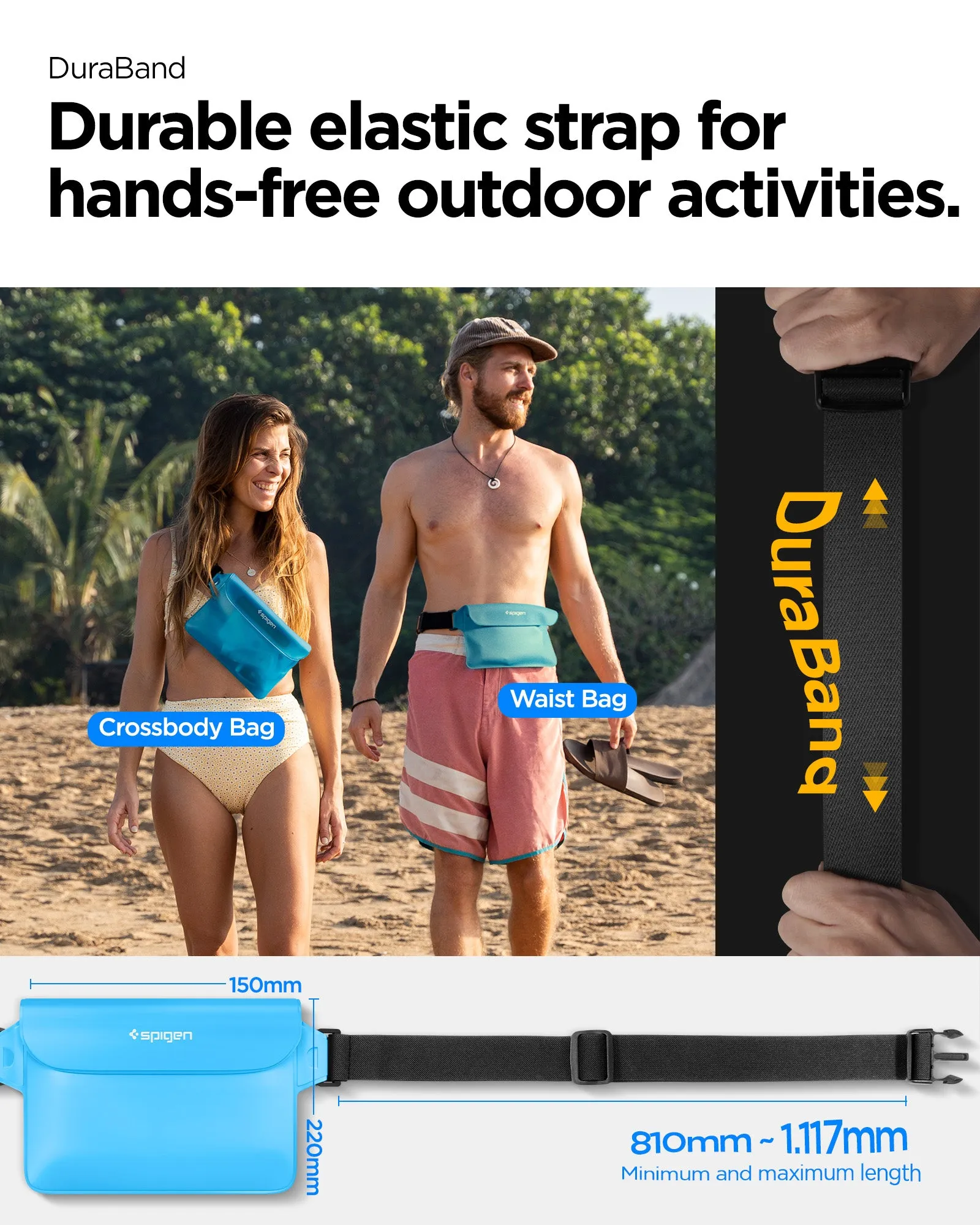 AquaShield Waterproof Waist Bag (2 Pack) | A620