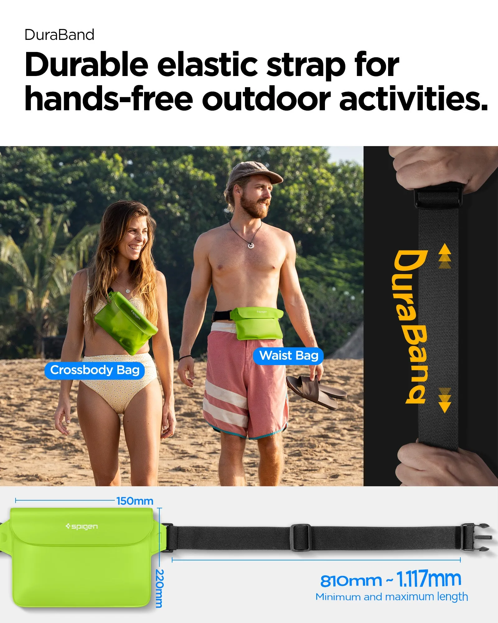 AquaShield Waterproof Waist Bag (2 Pack) | A620