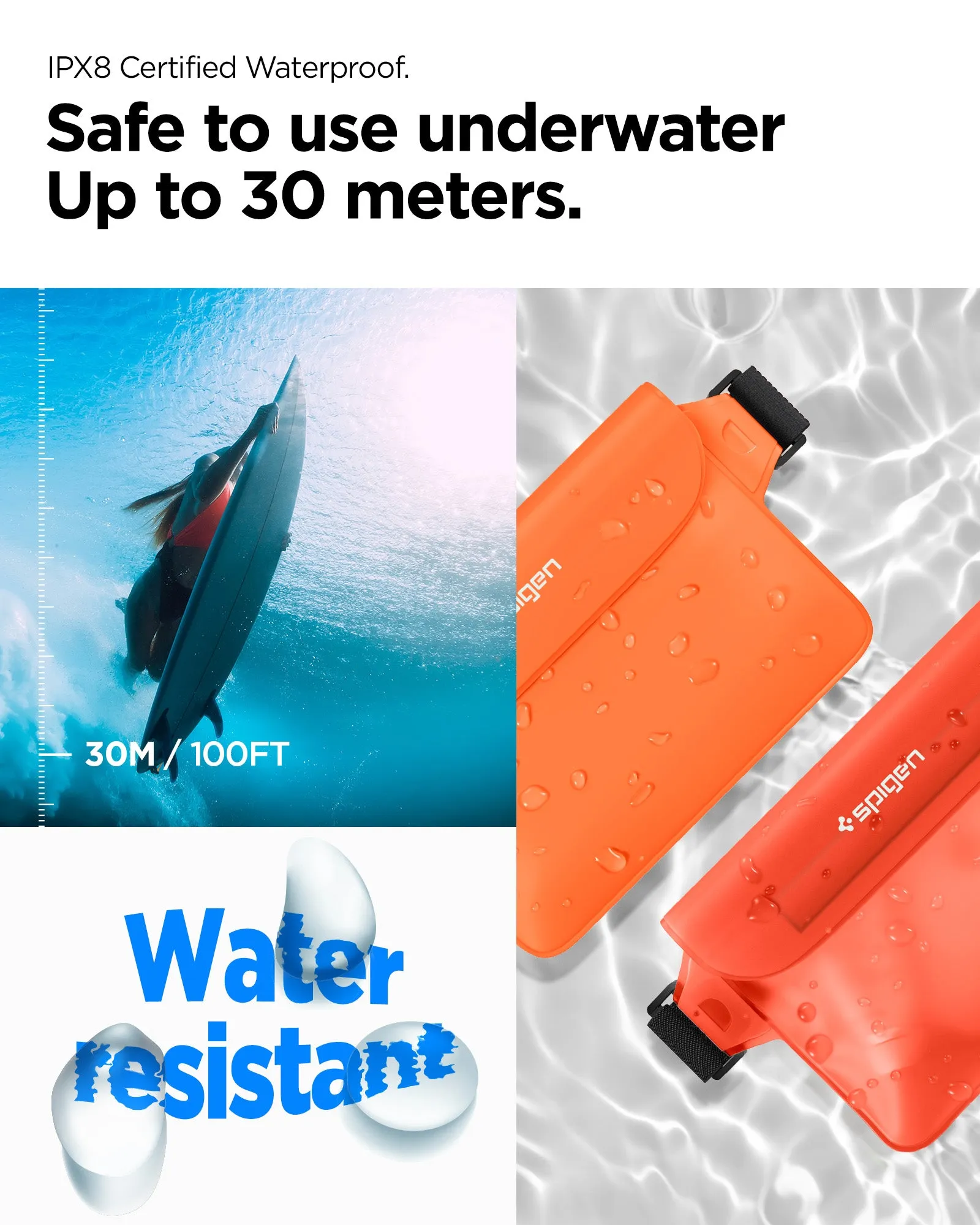 AquaShield Waterproof Waist Bag (2 Pack) | A620
