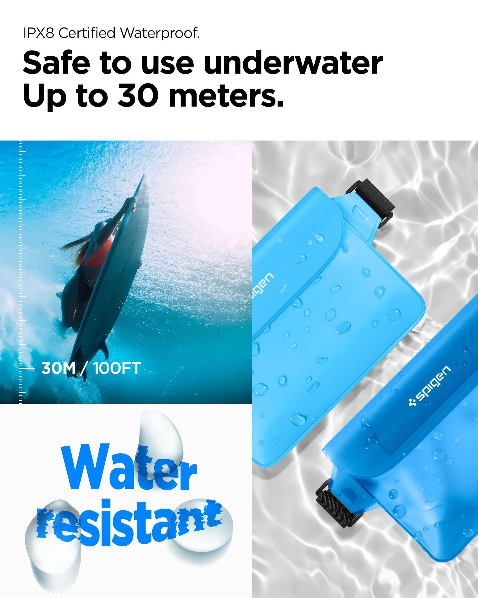 AquaShield Waterproof Waist Bag (2 Pack) | A620