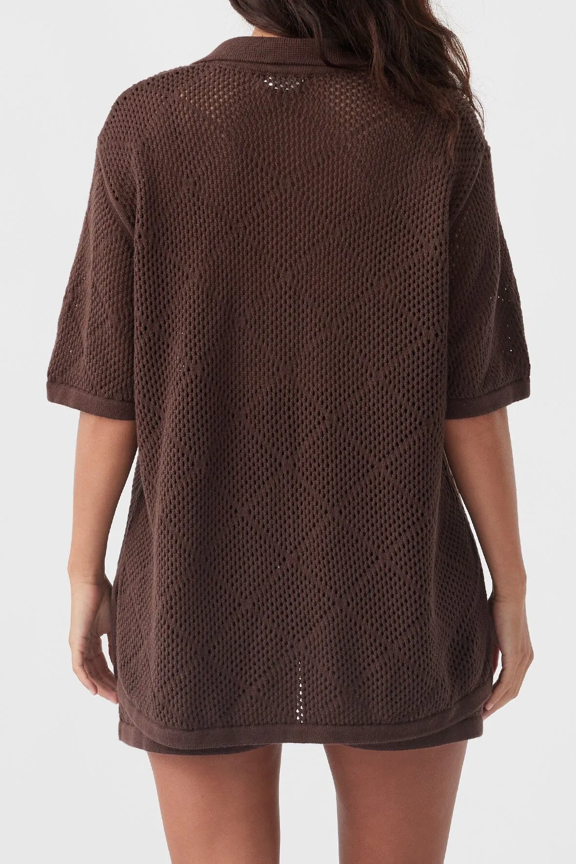 Stylish Arcaa Ezra Chocolate Brown Shirt for Men - Casual & Modern Fit