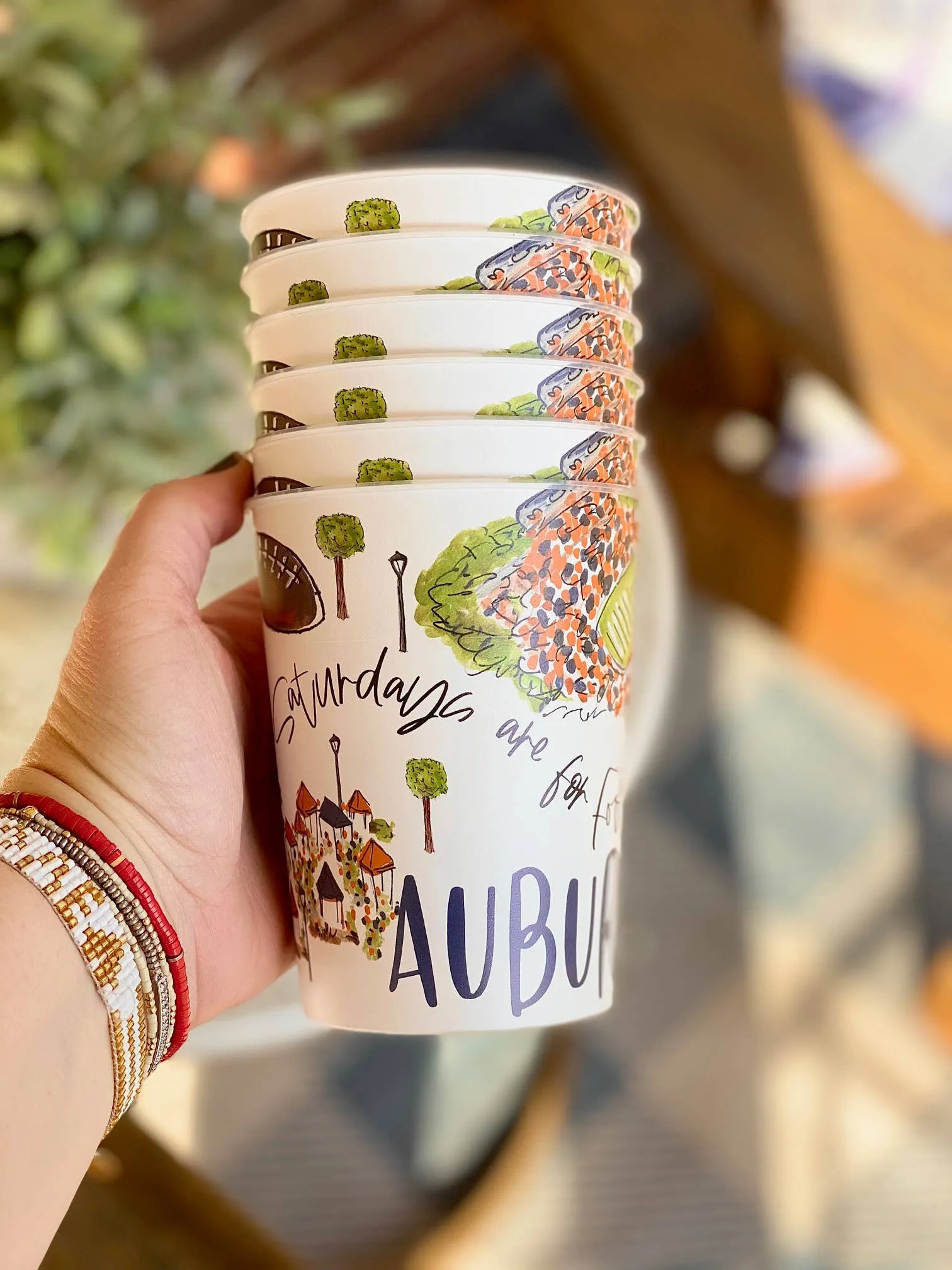 Auburn Reusable Cups