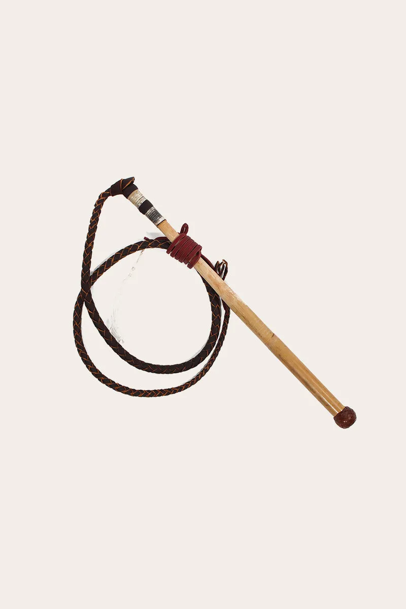 Australian Made 4ft Stockmans Whip - Red Hide