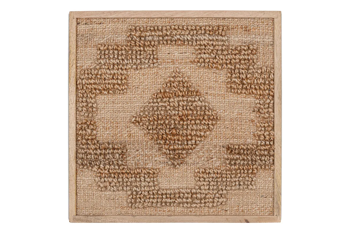 Bawal Hemp & Jute Wall Art - Natural