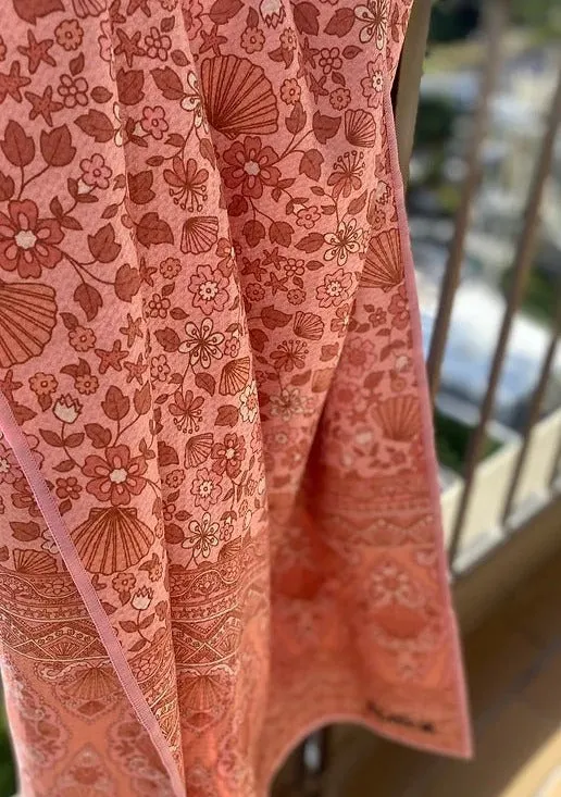 Beach Towel - Coral Seashell