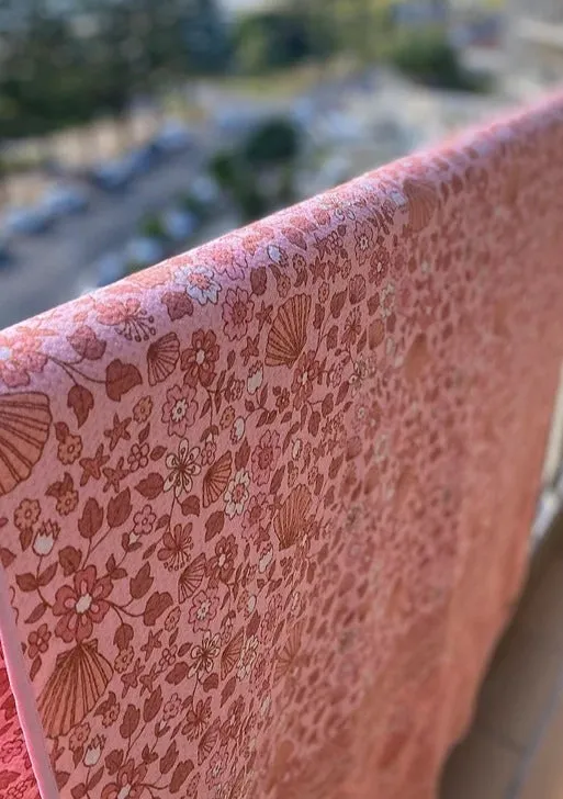 Beach Towel - Coral Seashell