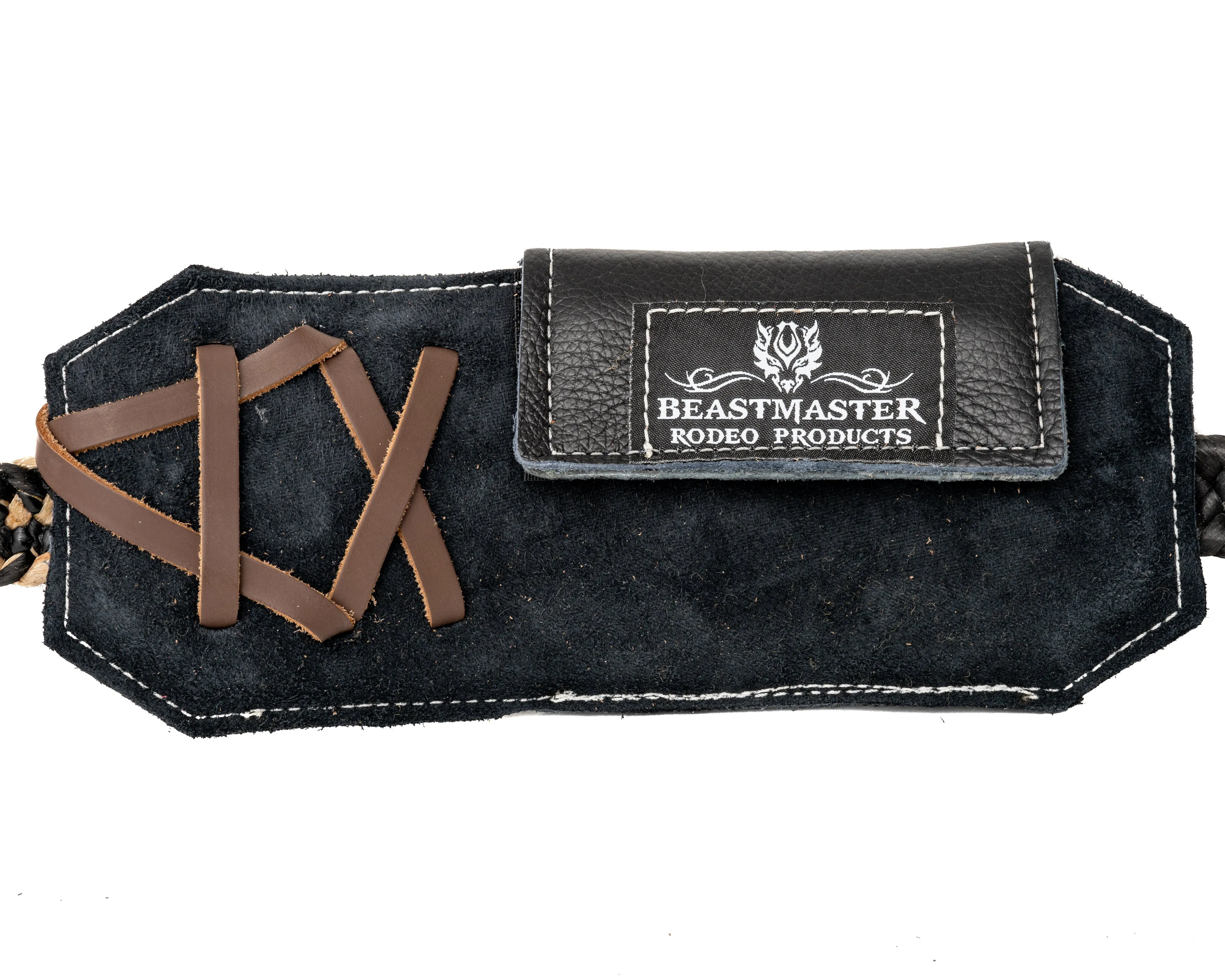 Beastmaster Youth Brazilian Bull Riding Pad - Leather