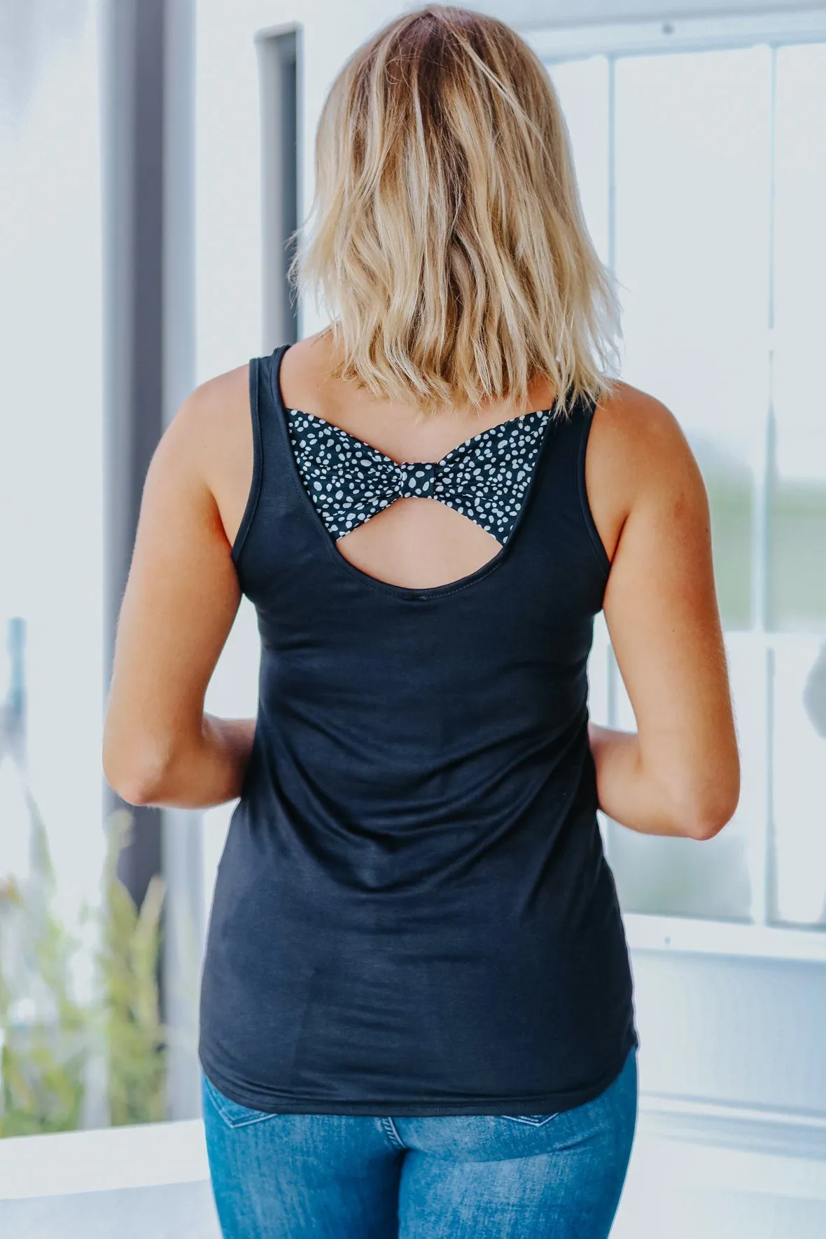 Beautiful Day Tank In Black
