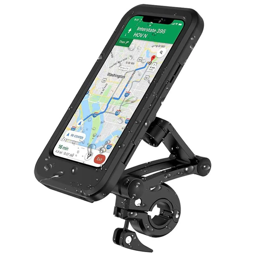 Bicycle Waterproof Touch Screen Mobile Phone Stand