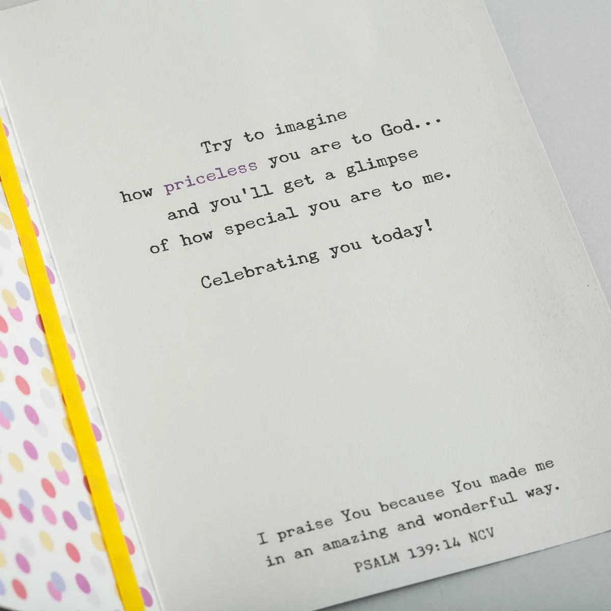 Birthday - God Made You Card