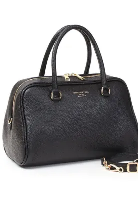 Black Peggy 129 With Beige Lining