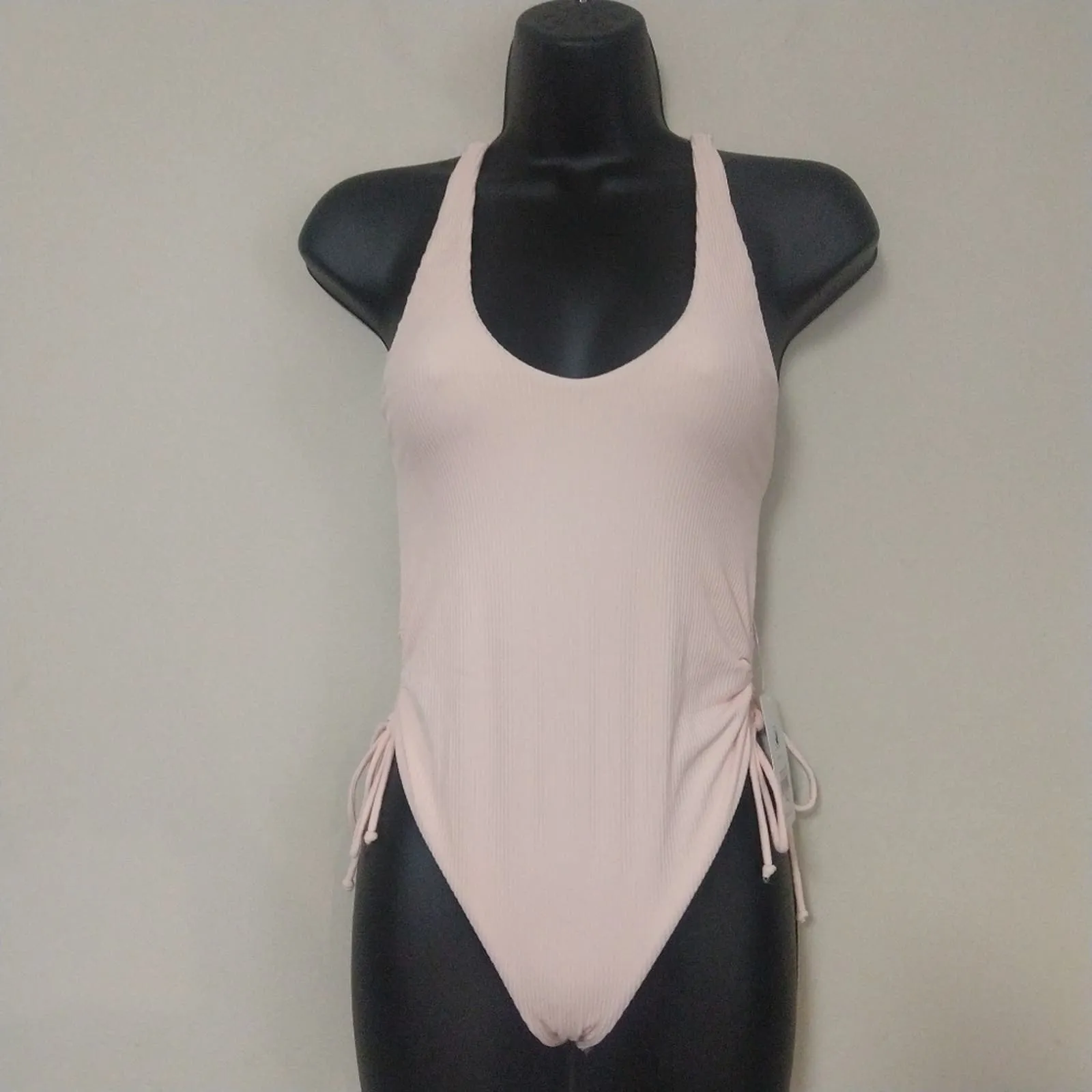 Body Glove Ibiza Ribbed Ruched One Piece Swimsuit