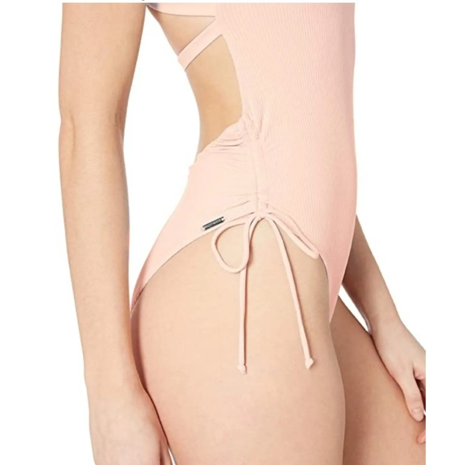 Body Glove Ibiza Ribbed Ruched One Piece Swimsuit