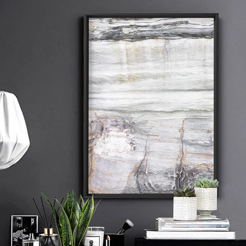 Bondi Coastal Rock Face III - Art Print