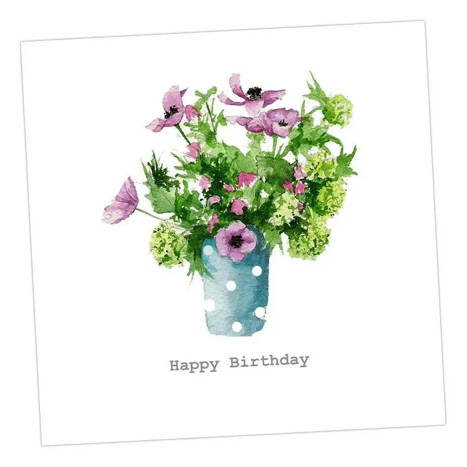 Briar Rose Birthday Greeting Card