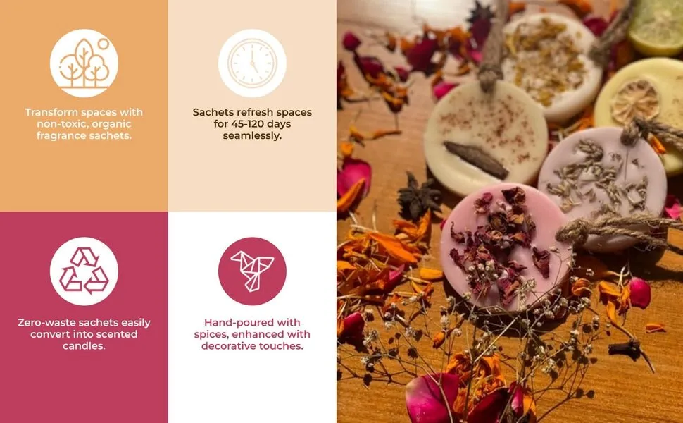 British Rose 100% Soy Wax Air Freshener