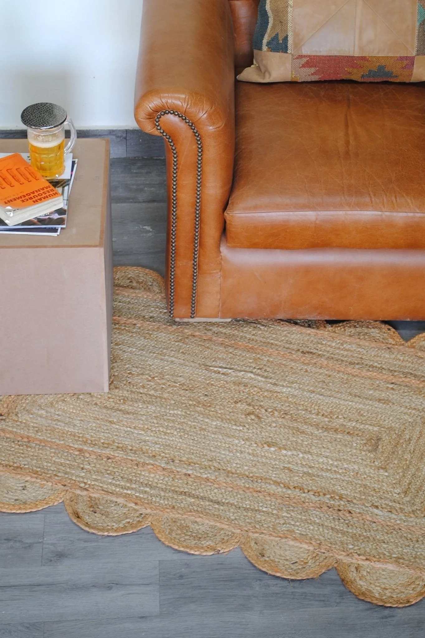 CAMROSE - JUTE  BRAIDED  RUG