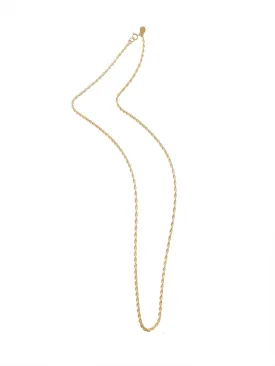 Corda Chain Necklace - Gold Filled