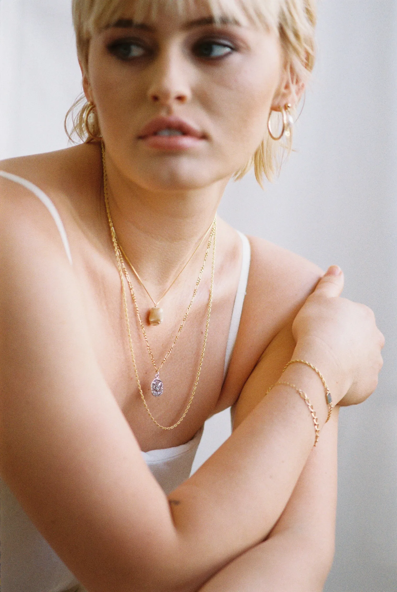 Corda Chain Necklace - Gold Filled