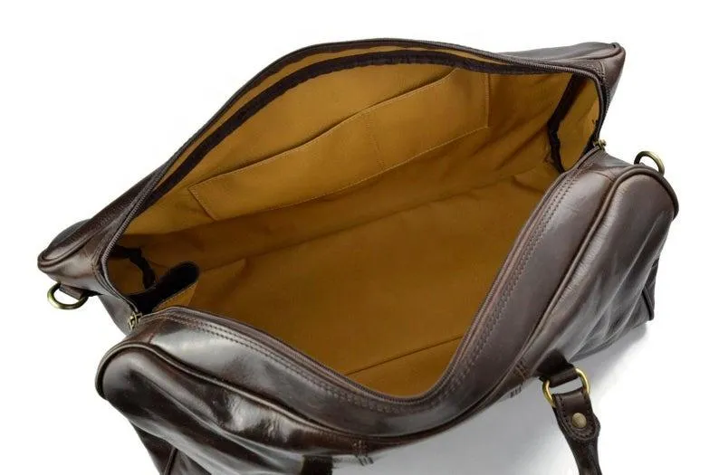 Council Travel Bag - Genuine Leather