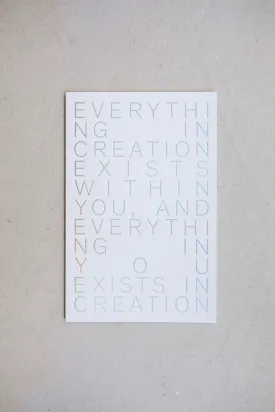 Creation Card