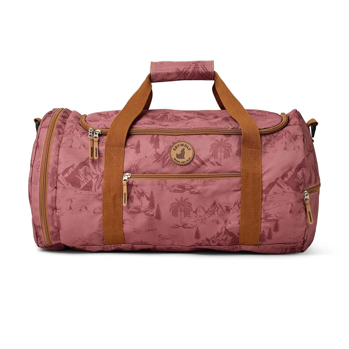 Crywolf Packable Duffel - Rose Landscape