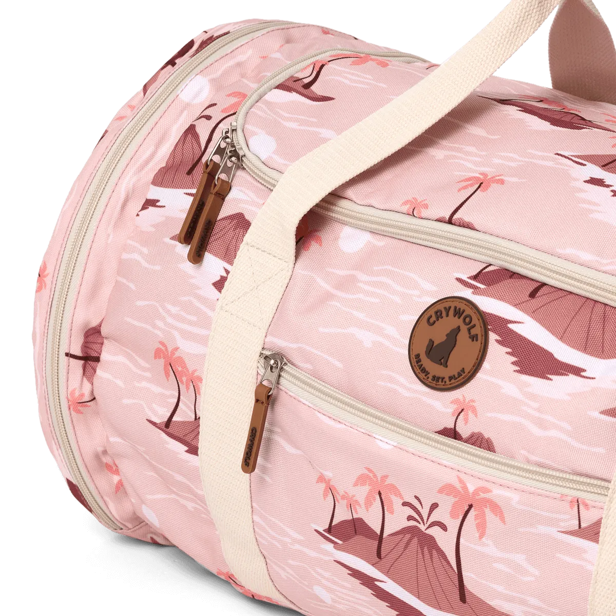 Crywolf Packable Duffel - Sunset Lost Island