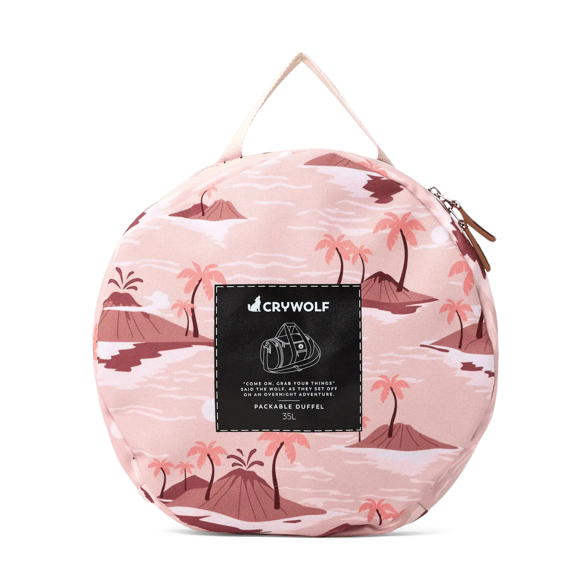 Crywolf Packable Duffel - Sunset Lost Island