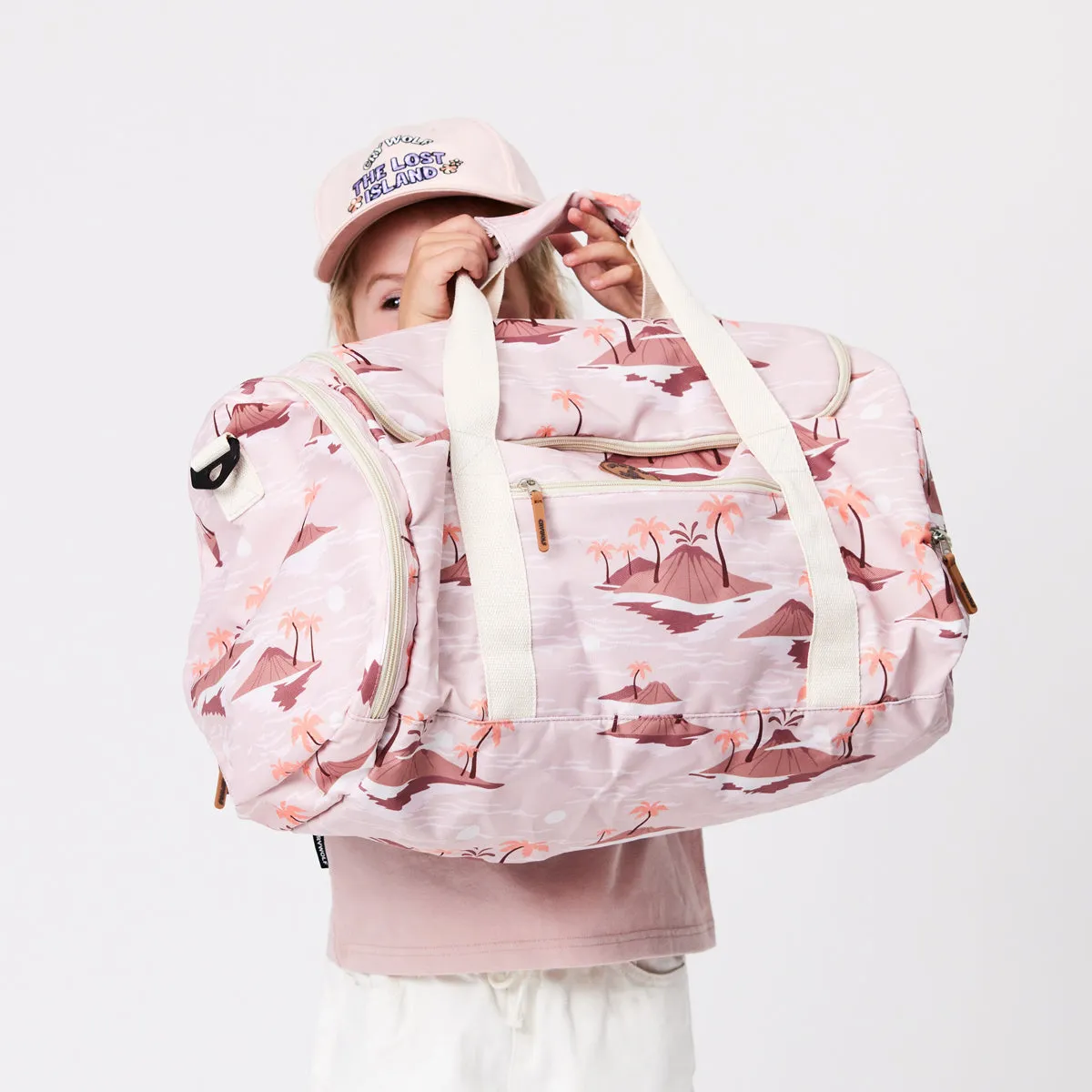 Crywolf Packable Duffel - Sunset Lost Island