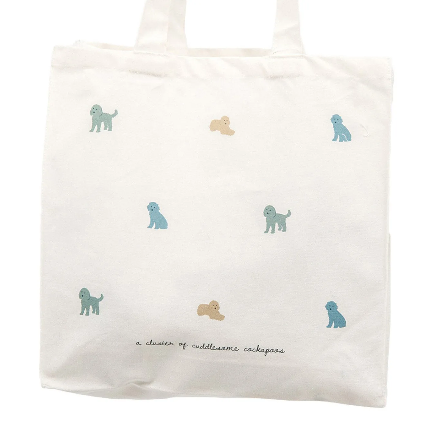 Cuddlesome Cockapoos Canvas Tote Bag