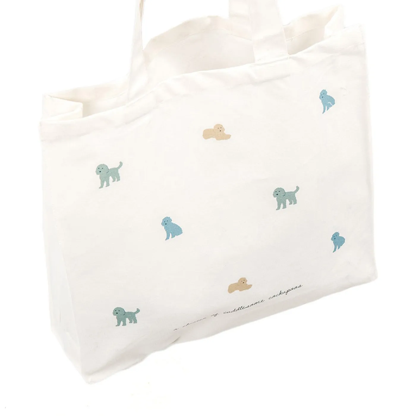 Cuddlesome Cockapoos Canvas Tote Bag