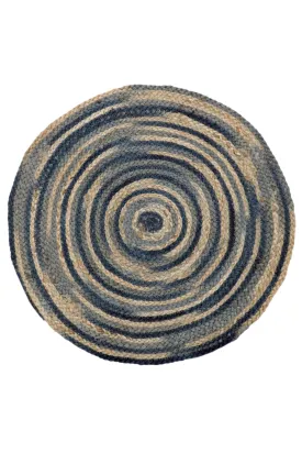 DOORKNOB - ROUND JUTE  RUG